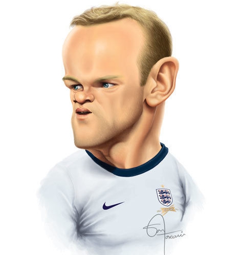 足球明星卡通漫画头像,足球明星头像高清图片