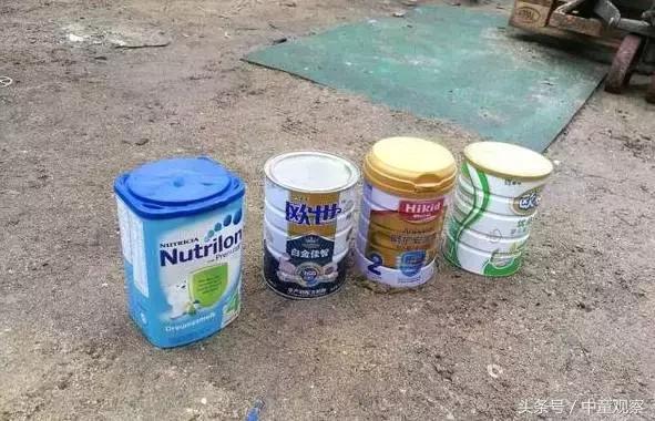 回收奶瓶空罐会不会制造假奶粉,回收罐子的假奶粉
