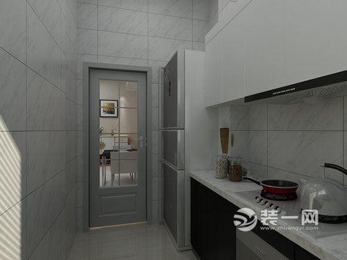 冠城大通蓝湖庭装修风格,小户型大通间装修