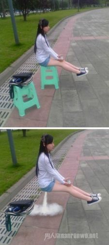 十条笑话：一小时后，表弟拉着他的女朋友回家了，姑妈的脸都绿了