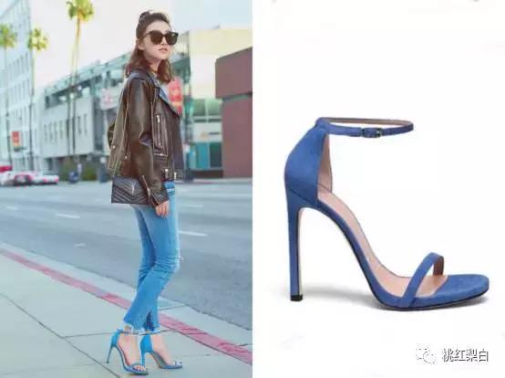 angelababy同款蓝色鞋,angelababy同款鞋子运动鞋