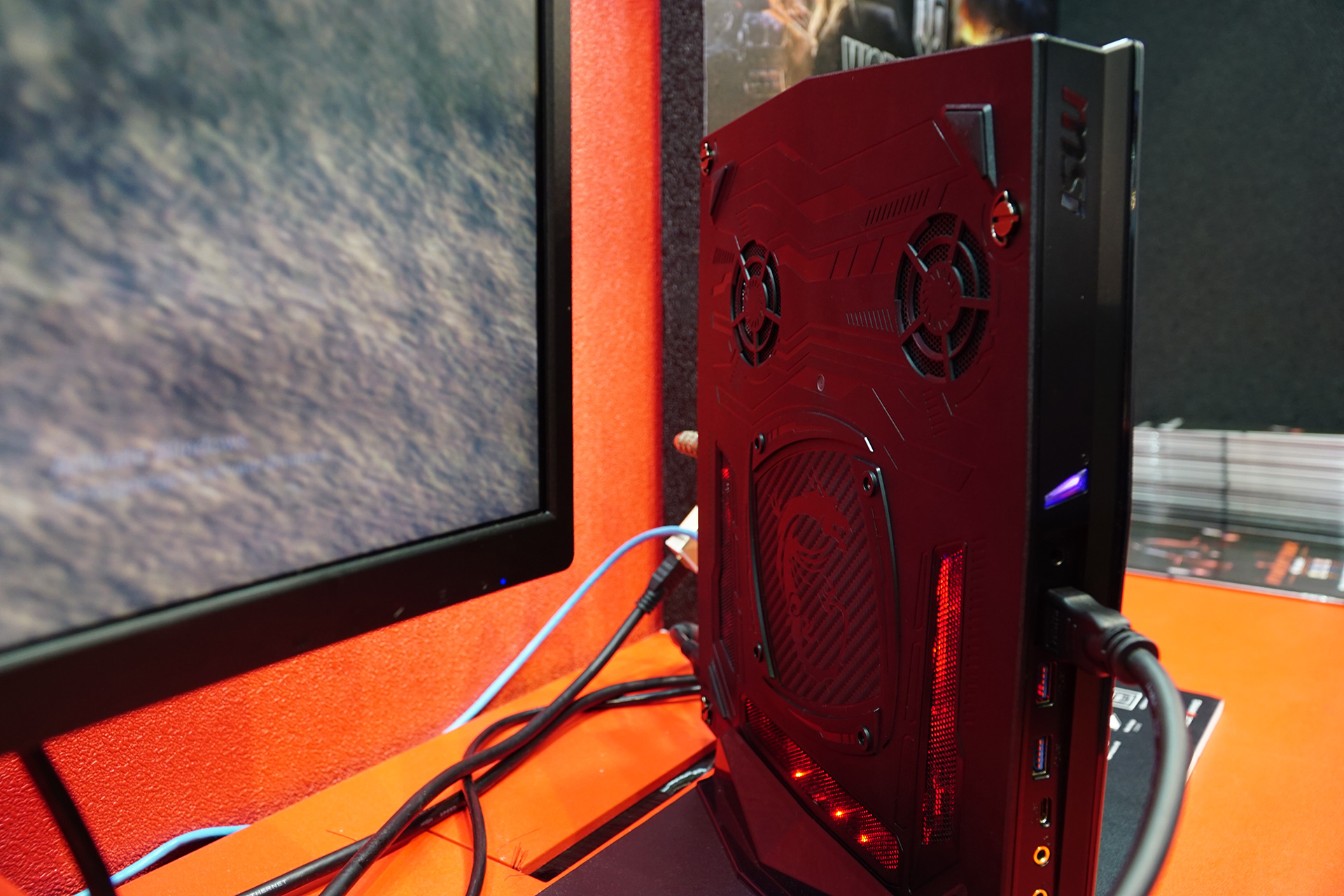 无限与涡旋首度登场台北电脑展微星电竞整机带来全新理念