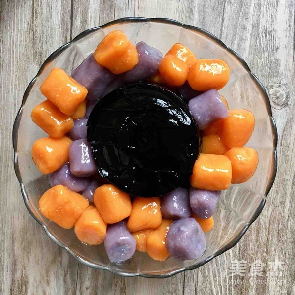 芋圆红豆葡萄干烧仙草椰汁,椰汁红豆西米芋圆露的做法