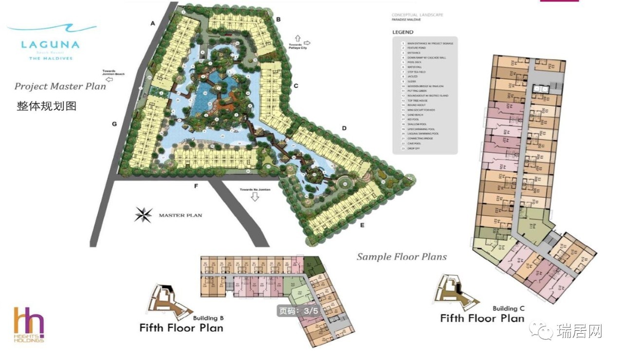 泰国芭提雅海边木屋酒店,芭提雅thebase公寓