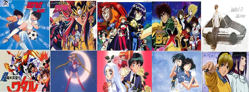 曾经燃爆我们的童年的动漫,六一童年回忆动画片