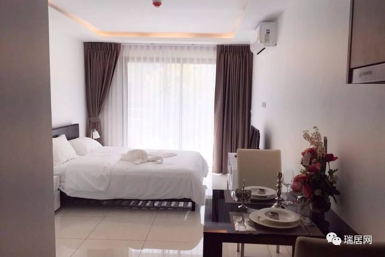 泰国芭提雅海边木屋酒店,芭提雅thebase公寓