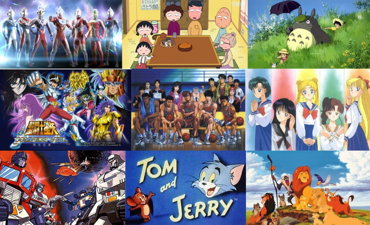 每一个角落都是我们的童年动画片,童年经典动画片陪我长大