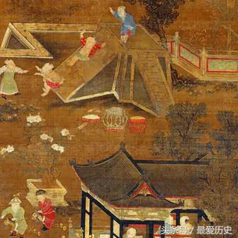 宋朝小朋友,宋代小孩玩游戏