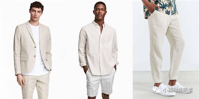 青年男士简约休闲风夏季穿搭,男士高级感亚麻风穿衣搭配