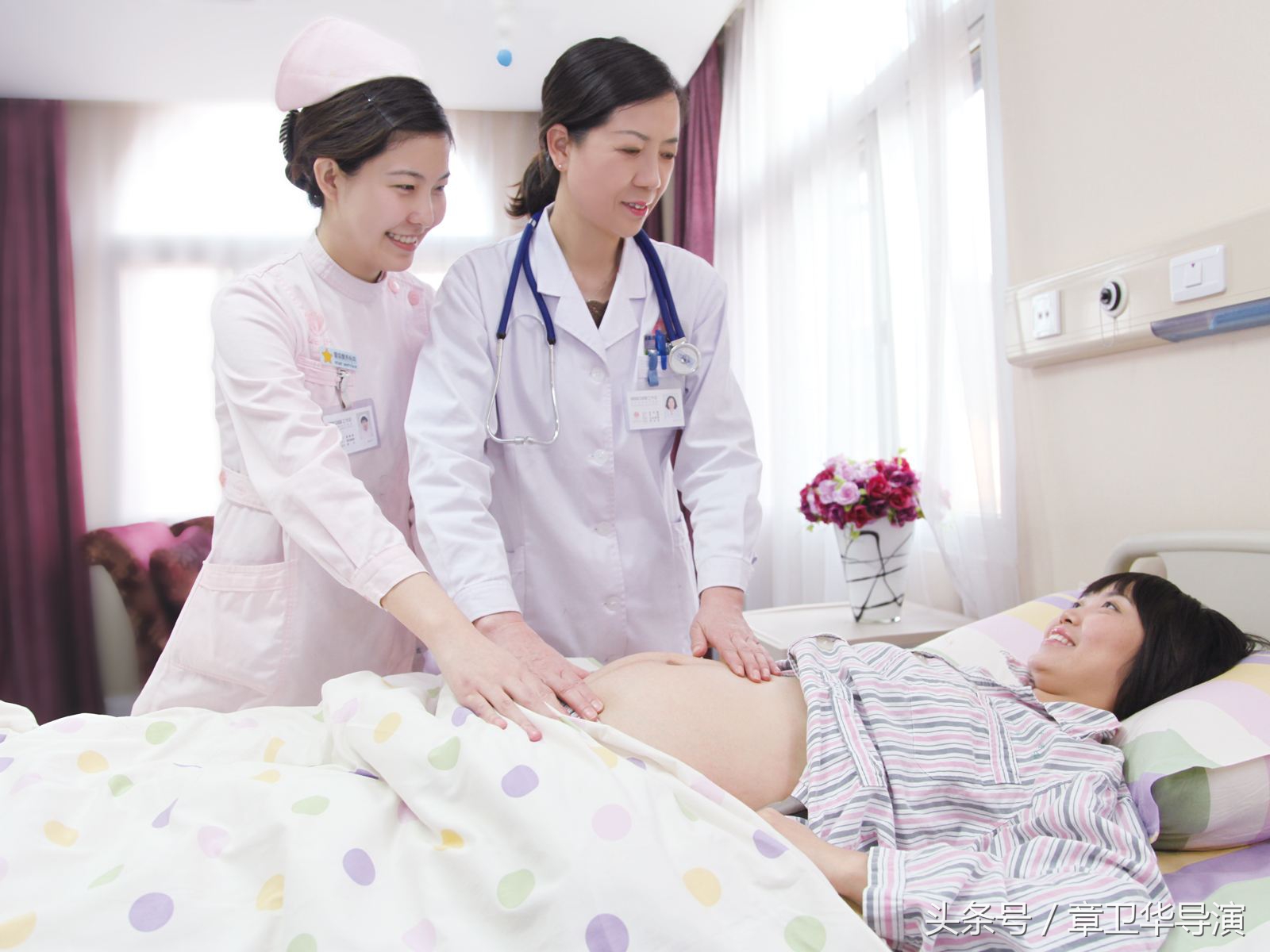 准爸爸体验产房,做产检怎么知道宫口开了