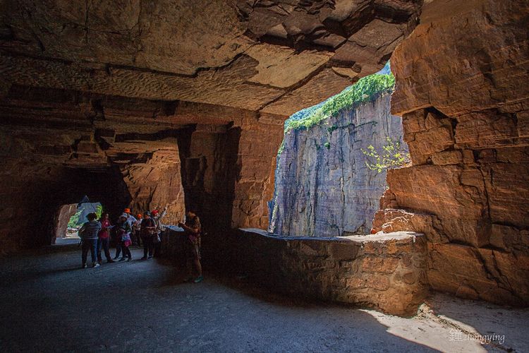 郭亮挂壁公路步行观景,郭亮挂壁公路世界奇迹