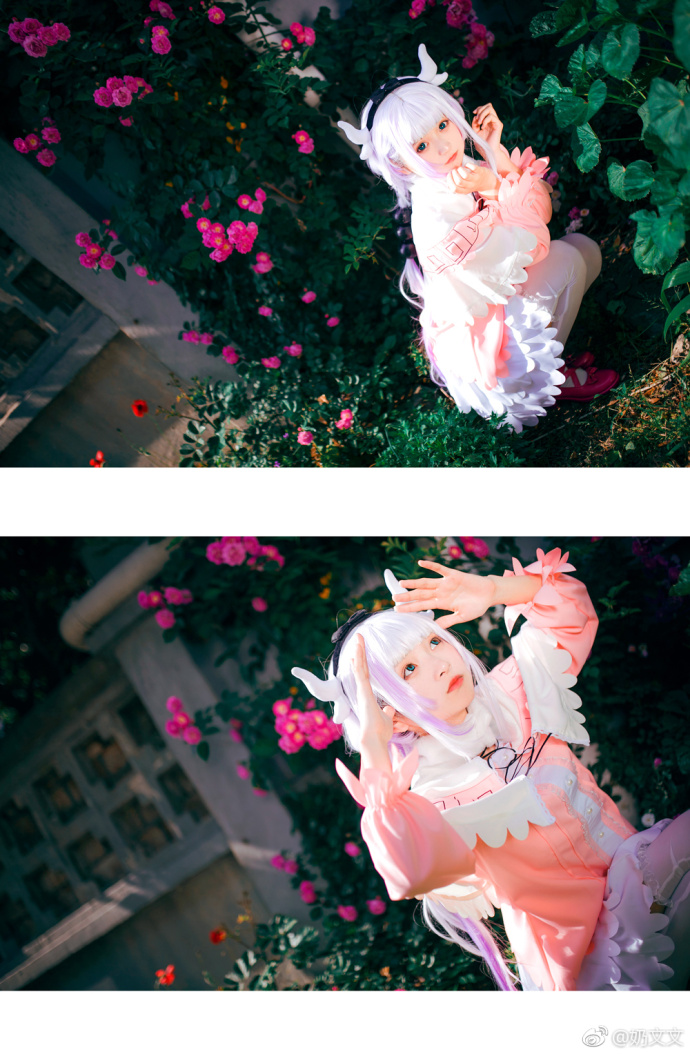 cos小林家的龙女仆艾露玛,小林家的龙女仆康娜cos图片
