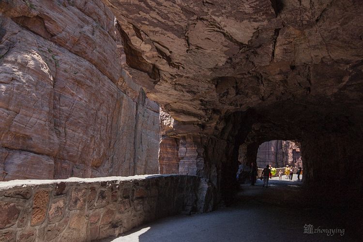 郭亮挂壁公路步行观景,郭亮挂壁公路世界奇迹