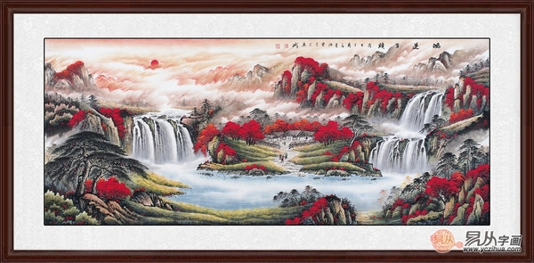 办公室装饰画尺寸怎么选？这个方法简单易学恰到好处