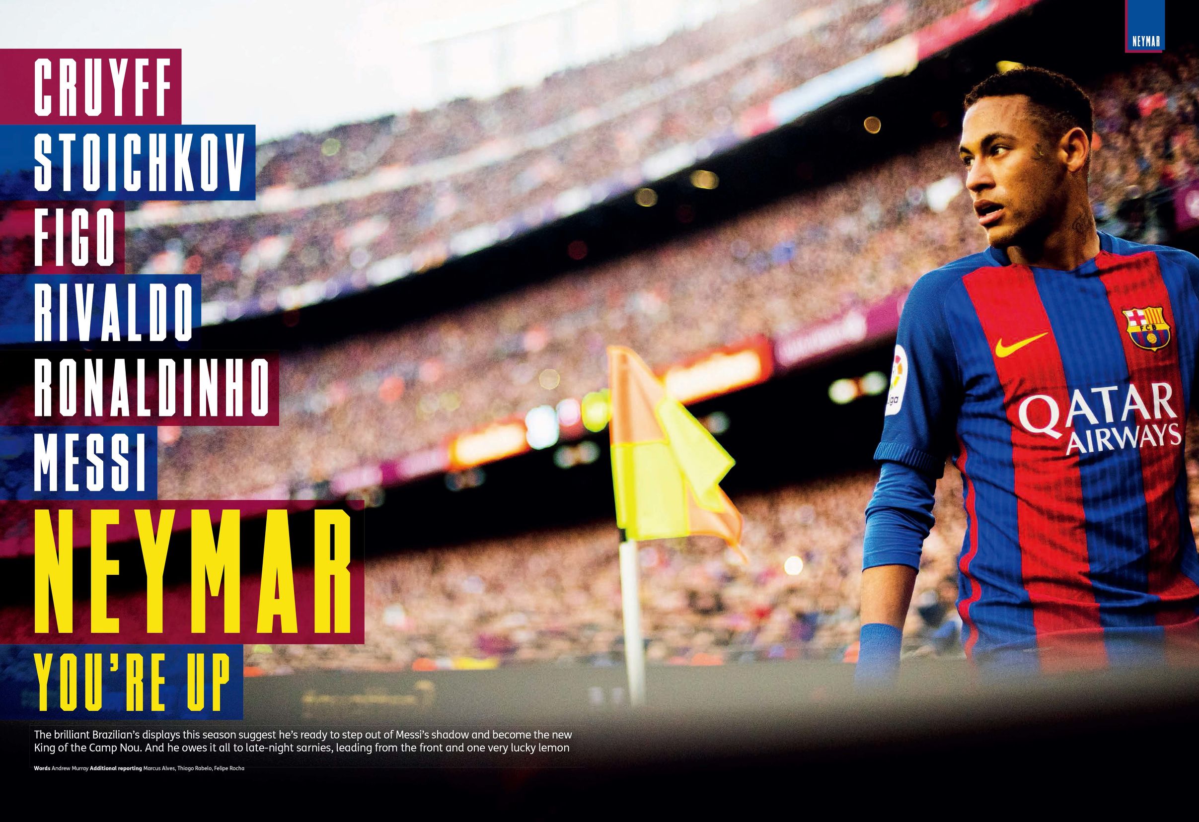 接班梅西，内马尔已经为成为巴萨新王做好准备（III）