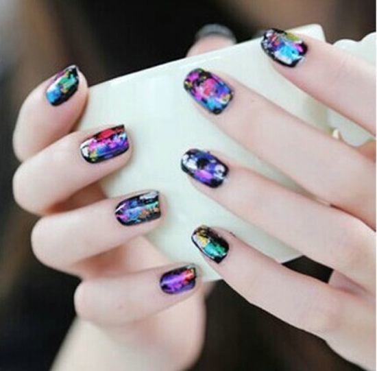 2021年夏季最流行的法式美甲,手黑适合什么颜色美甲纯色夏季