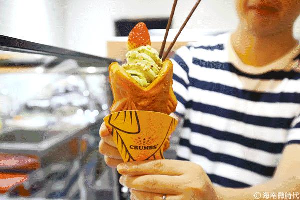 北海道抹茶甜筒,抹茶冰淇淋松饼好吃到哭泣