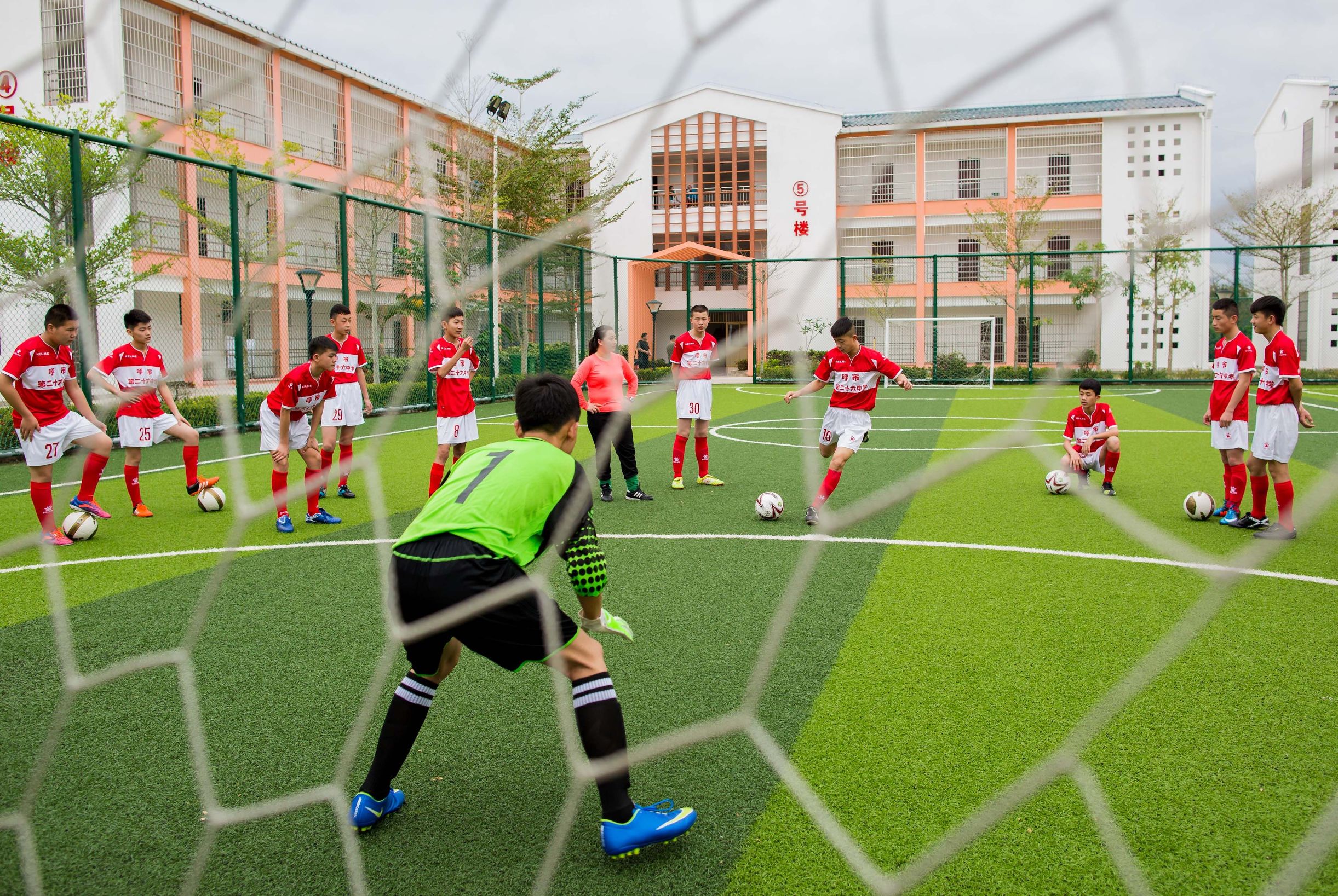 玉泉区教育训练基地,河西区青少年足球训练基地