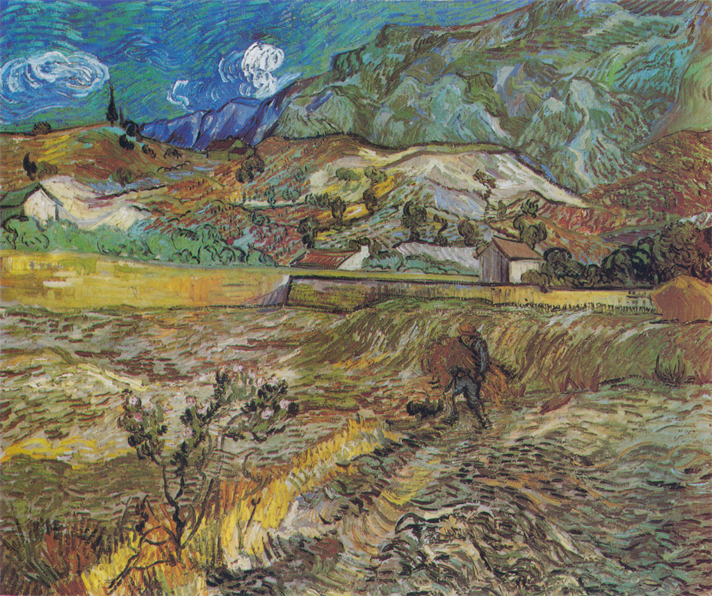 梵高圣玛丽海景,梵高圣玛丽海景画中人