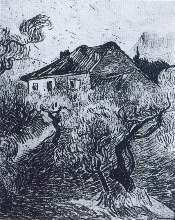 梵高圣玛丽海景,梵高圣玛丽海景画中人