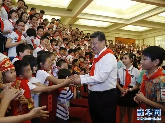 我向习爷爷说句话｜听*党**的话，做好少年！