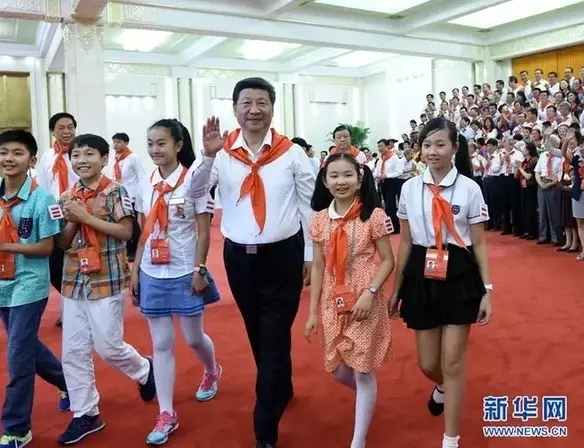 我向习爷爷说句话｜听*党**的话，做好少年！