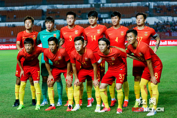 中国U22男足3:2战胜乌兹别克斯坦U22男足