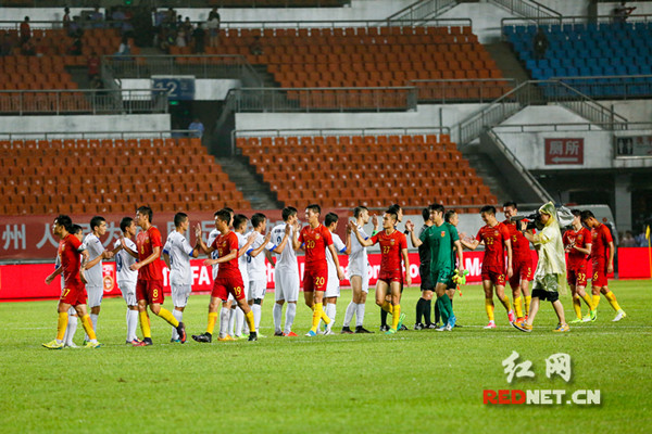 中国U22男足3:2战胜乌兹别克斯坦U22男足