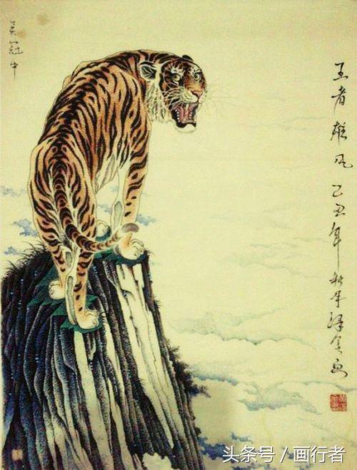 画虎年老虎,国画虎的基本绘画技法