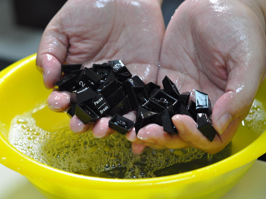 机械键盘如何清理比较干净,机械键盘维护和清理