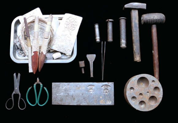 新疆手工银饰,广西少数民族手工银饰