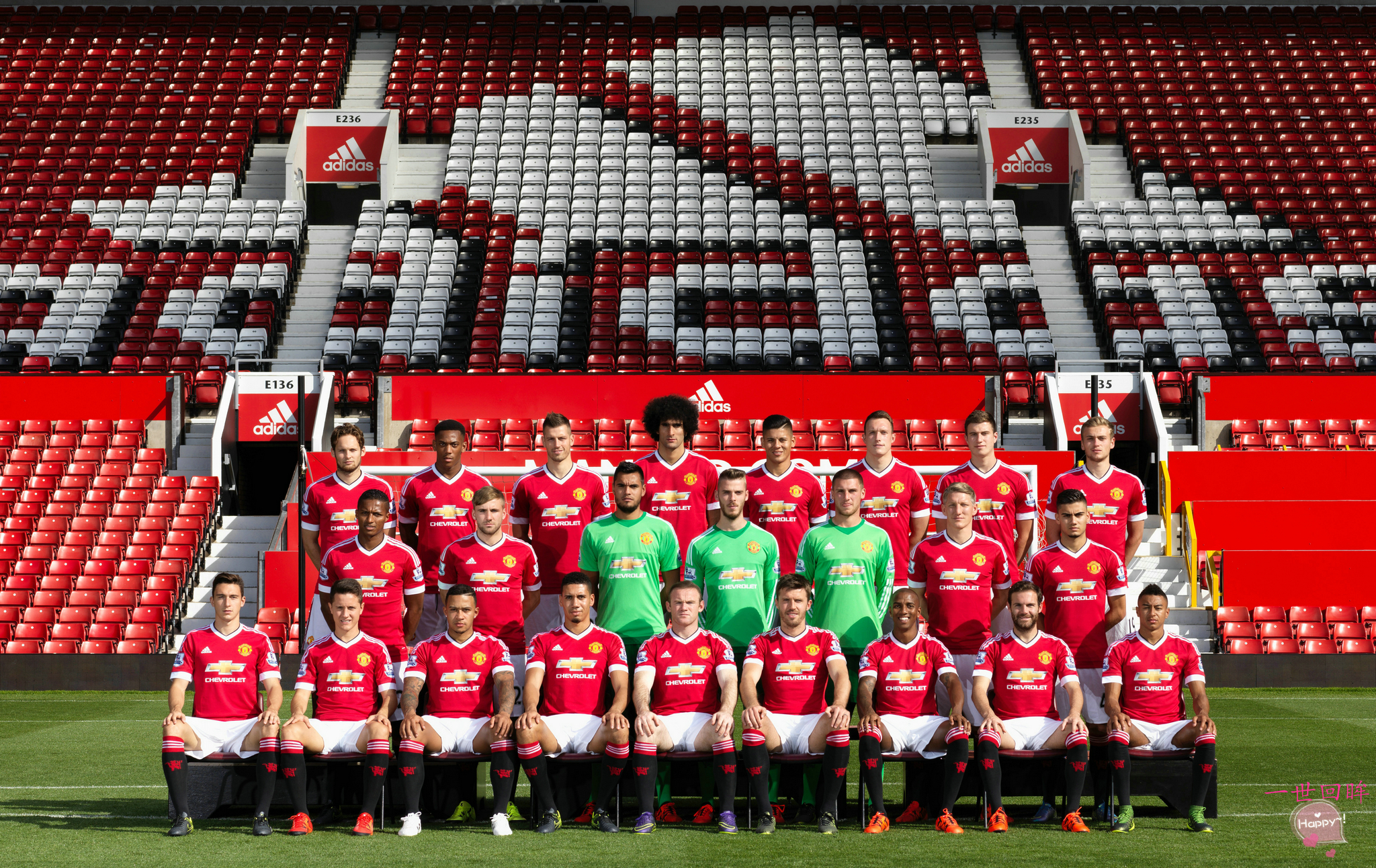 2016-17年曼联照片,曼联全家福照片2019
