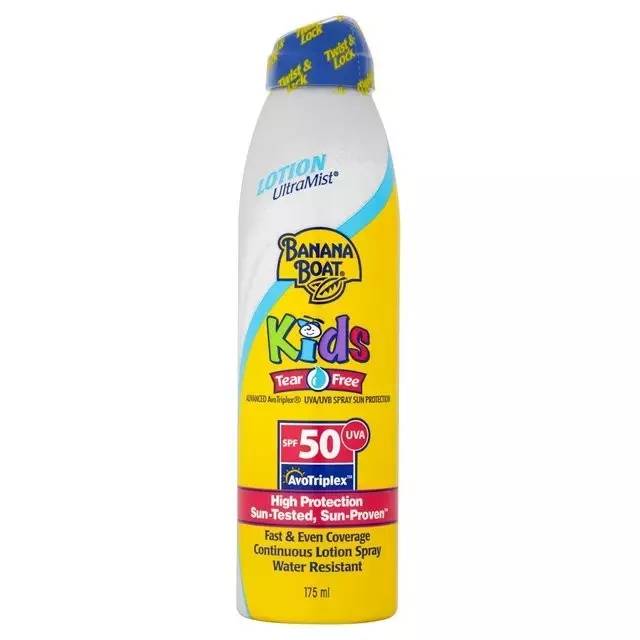 香蕉船儿童防晒霜spf50,香蕉船防晒霜宝宝能用吗