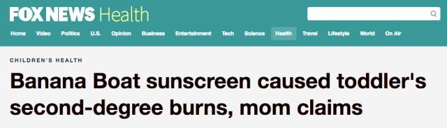 香蕉船儿童防晒霜spf50,香蕉船防晒霜宝宝能用吗