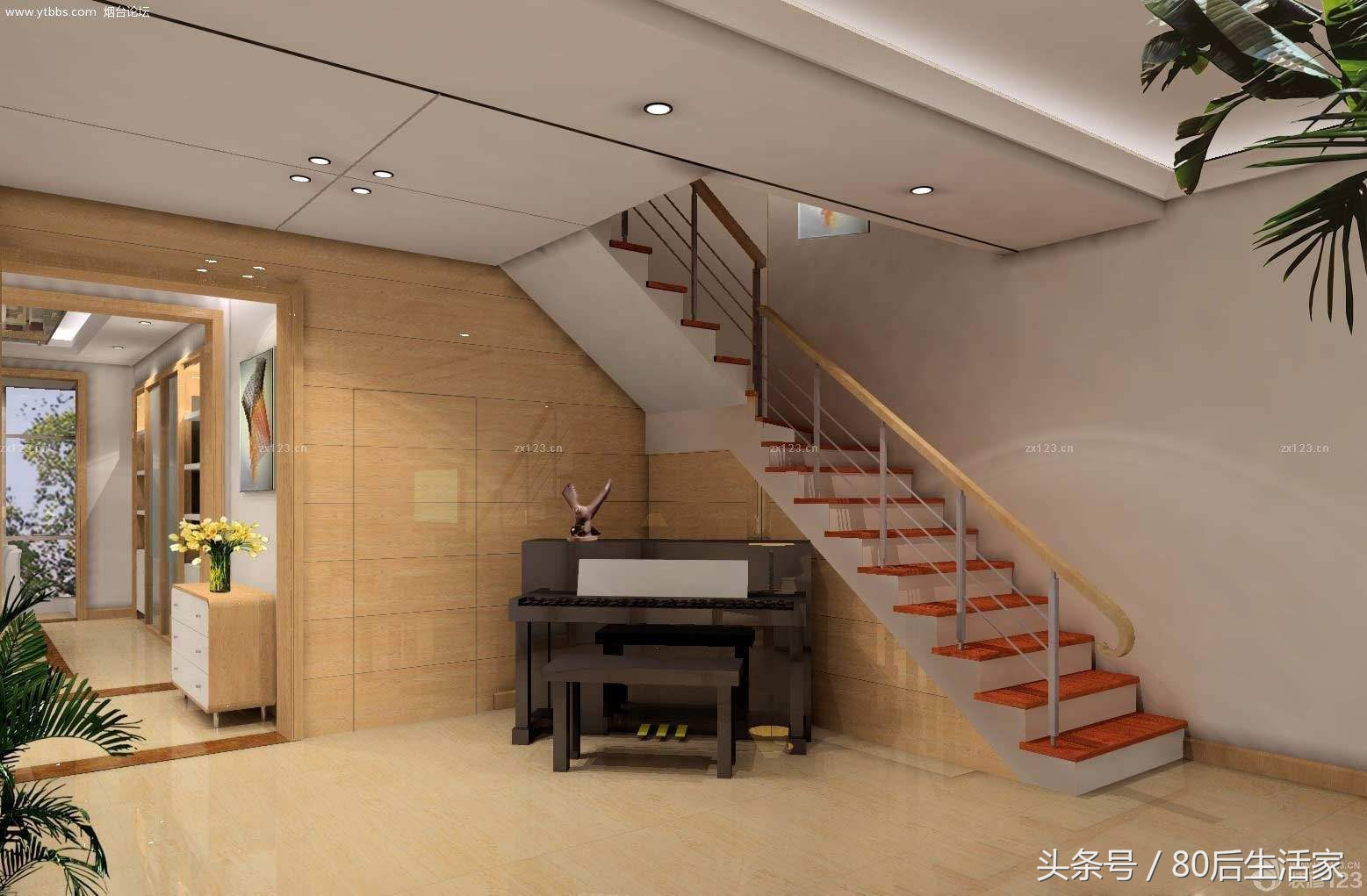 别墅建旋转楼梯好还是普通楼梯好,别墅旋转楼梯接直楼梯