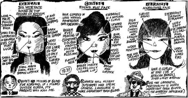 怎么一眼区分中国韩国女生,怎么分辨日本女生