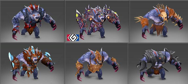 熊战士dota2饰品,dota2各英雄饰品推荐