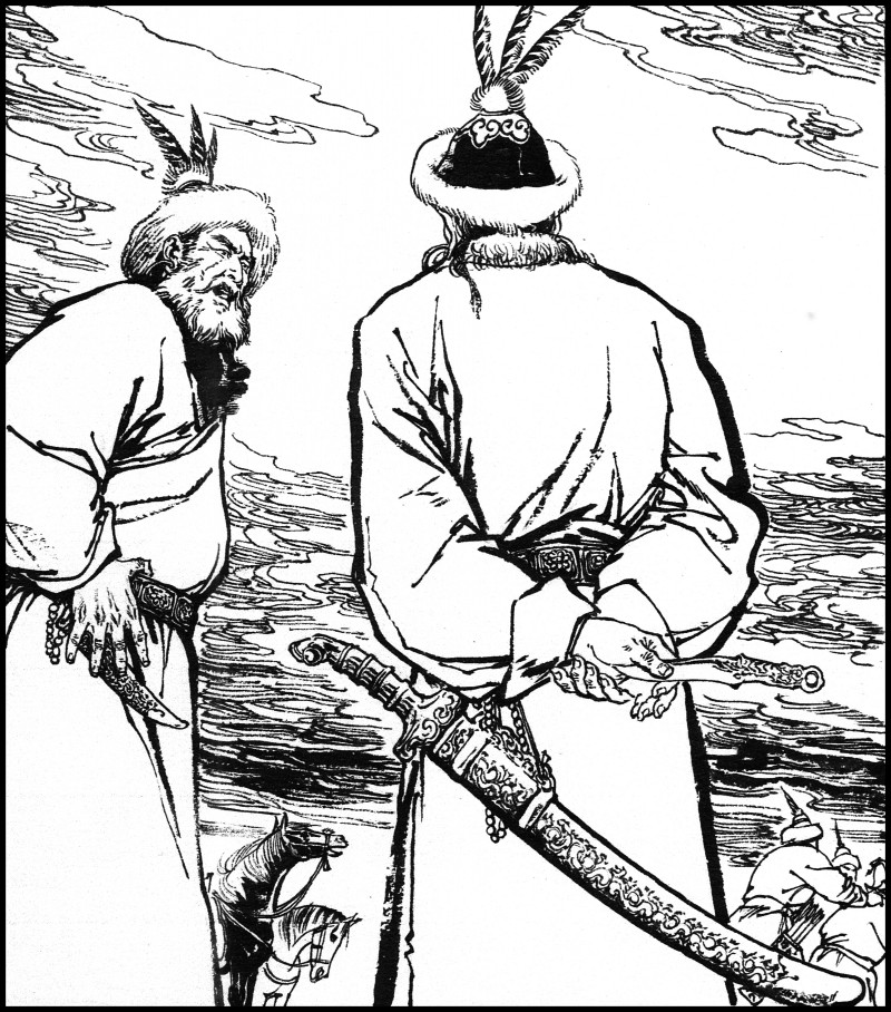 刘旦宅和徐有武,徐有武画家