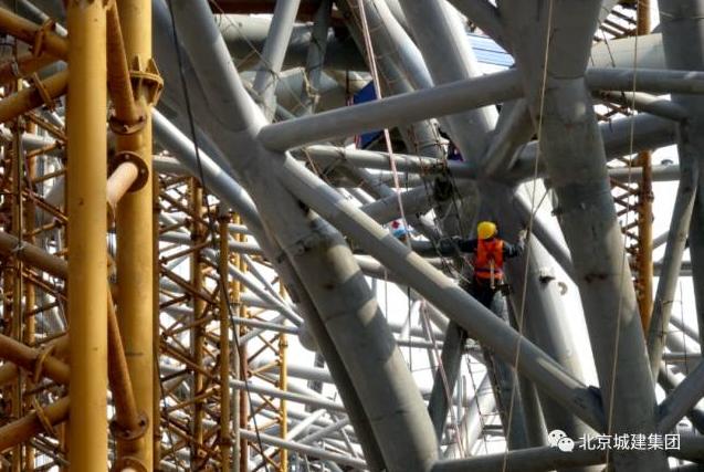 北京大兴国际机场网架视频,北京超大看台搭建