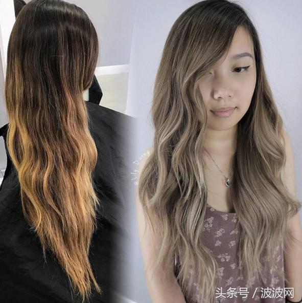 半截黄半截黑染深色,半截黄半截黑头发染什么
