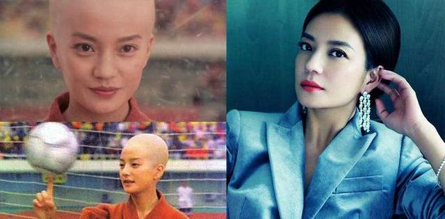 少林足球为什么赵薇要扮丑,少林足球赵薇年轻照