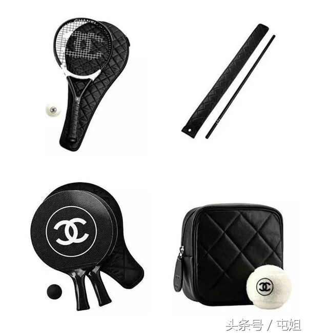 难得一见，LV足球、香奶奶皮划艇、圣罗兰溜冰鞋