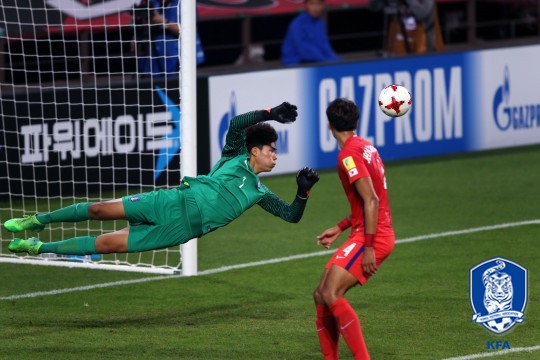 世青赛韩国U-20总结：只有一个李昇祐