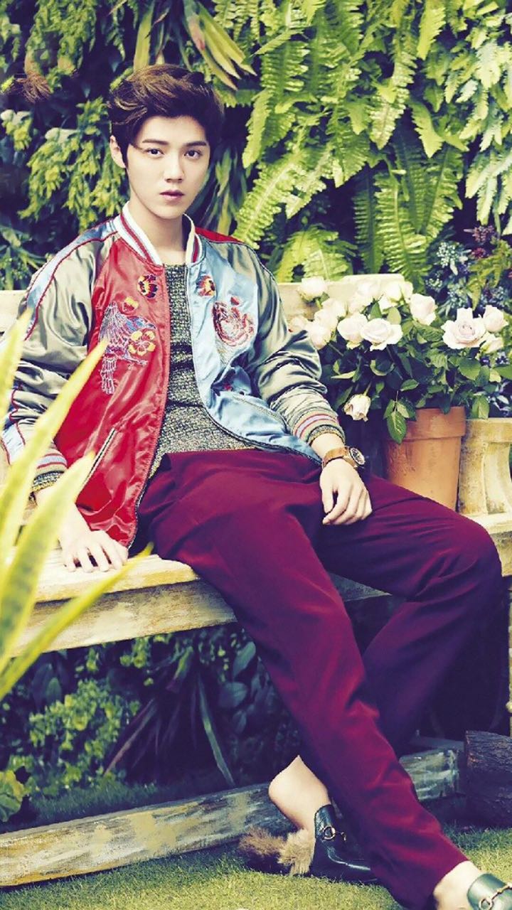 安静男生手机壁纸,手机壁纸鹿晗氛围感