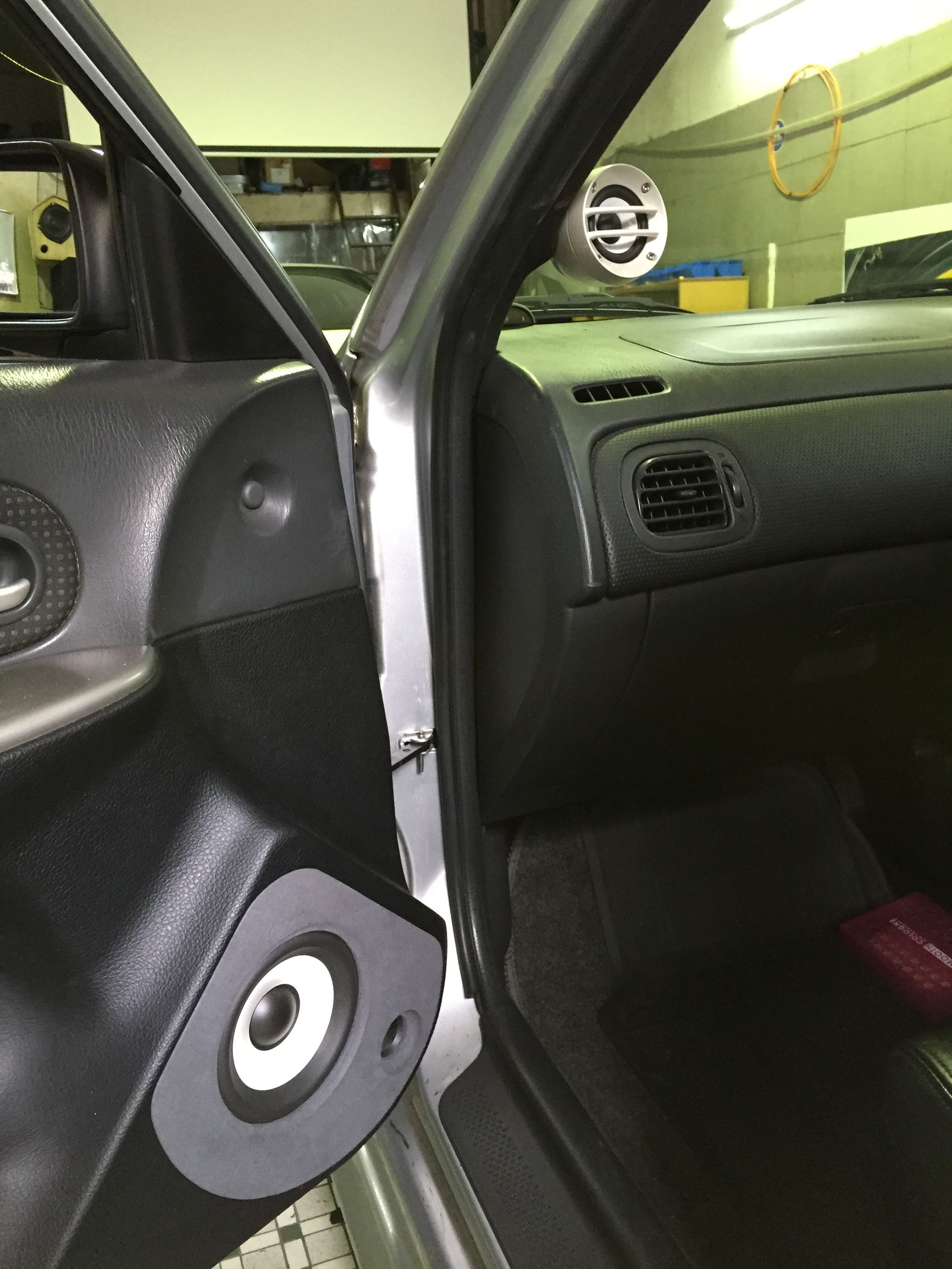 马自达323改装音响案例,马自达323音响改装长沙