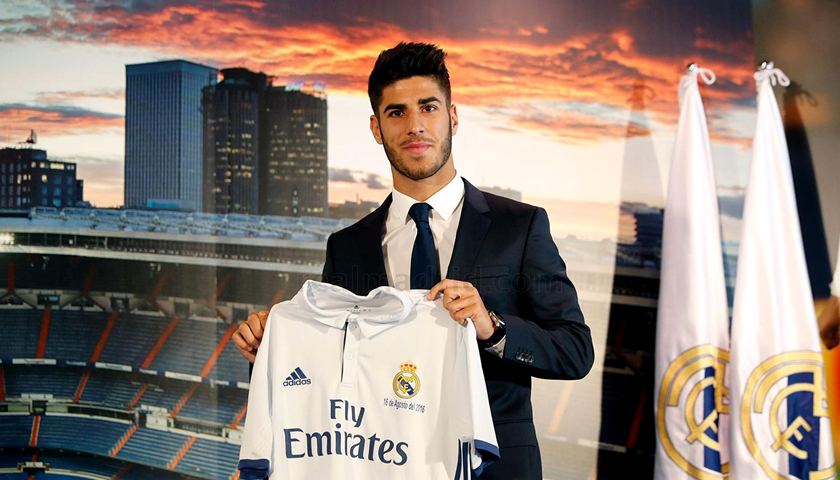 阿森西奥在皇马的球衣,阿森西奥建功