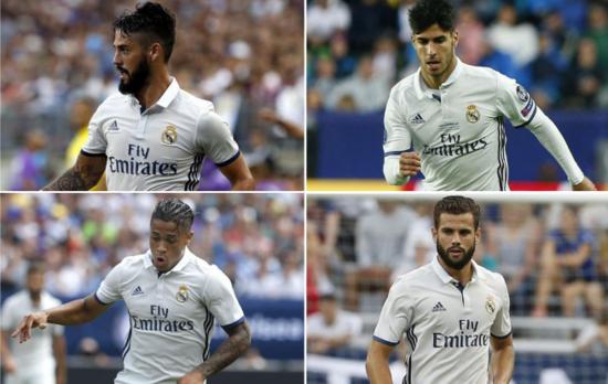 阿森西奥在皇马的球衣,阿森西奥建功