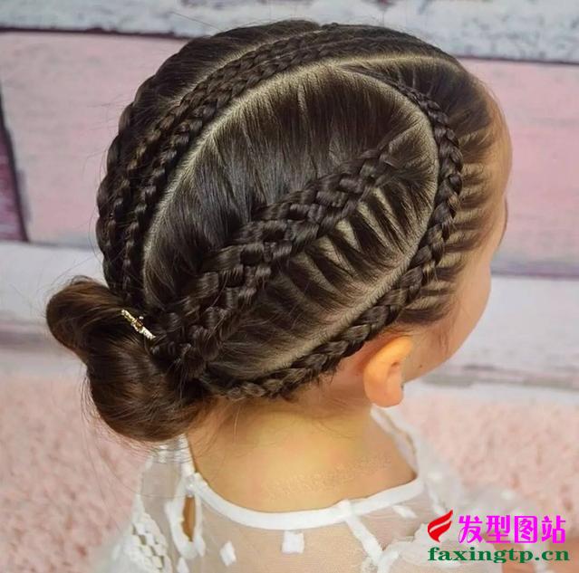 既简单又好学的儿童编发,5款超美儿童简单容易上手编发