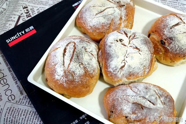 不要牛奶黄油的家庭自制面包,在家做面包用发酵粉