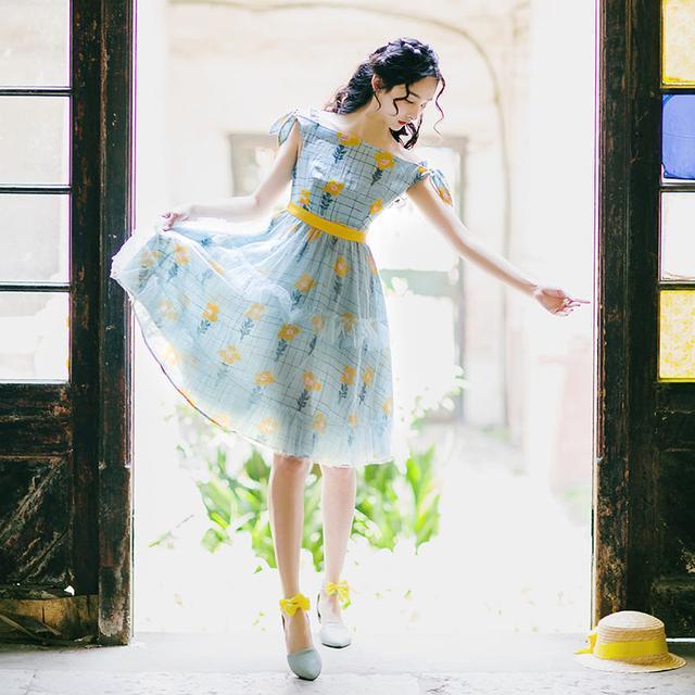 吃土色连衣裙,吃土也要买的小裙子